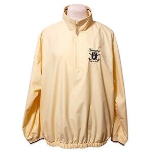 Vintage Ashworth Water & Wind Resistant Mens XL Golf 1/4 Zip Windbreaker Jacket